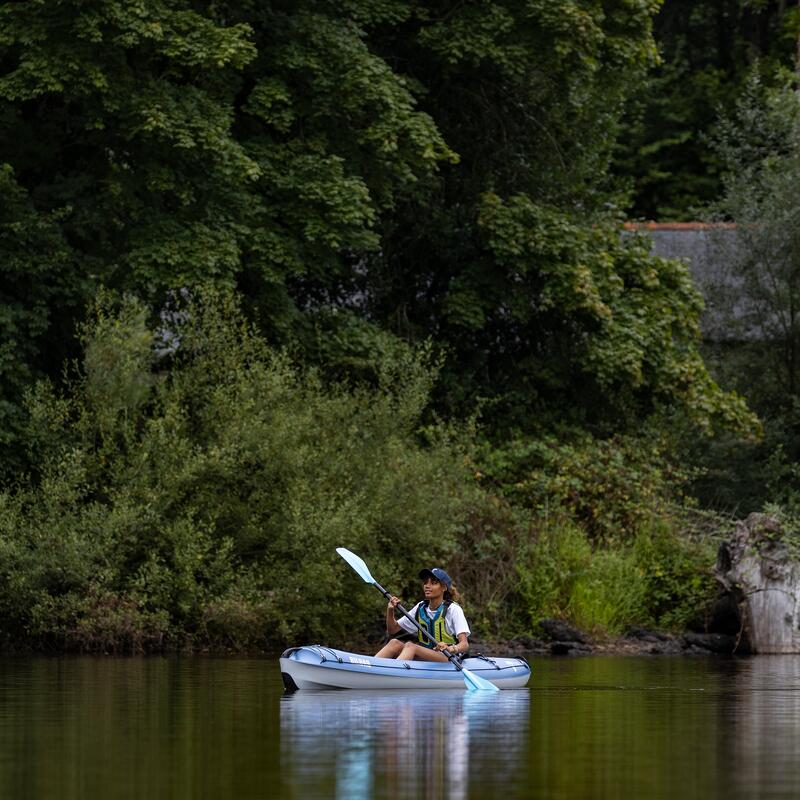 Kayak rigide compact et polyvalent - Bilbao bleu