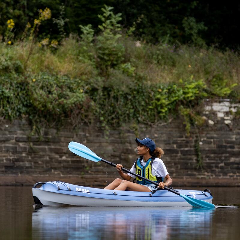 Kayak rigide compact et polyvalent - Bilbao bleu