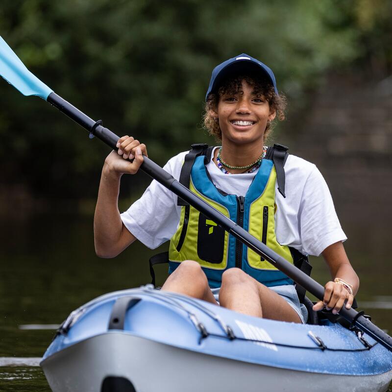 Kayak rigide compact et polyvalent Bilbao bleu TAHE Decathlon