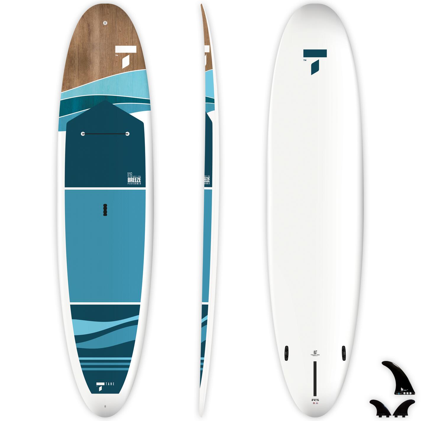 Stand Up Paddle rigide 11'6'' - Breeze Performer. Fabrication française. 2/6