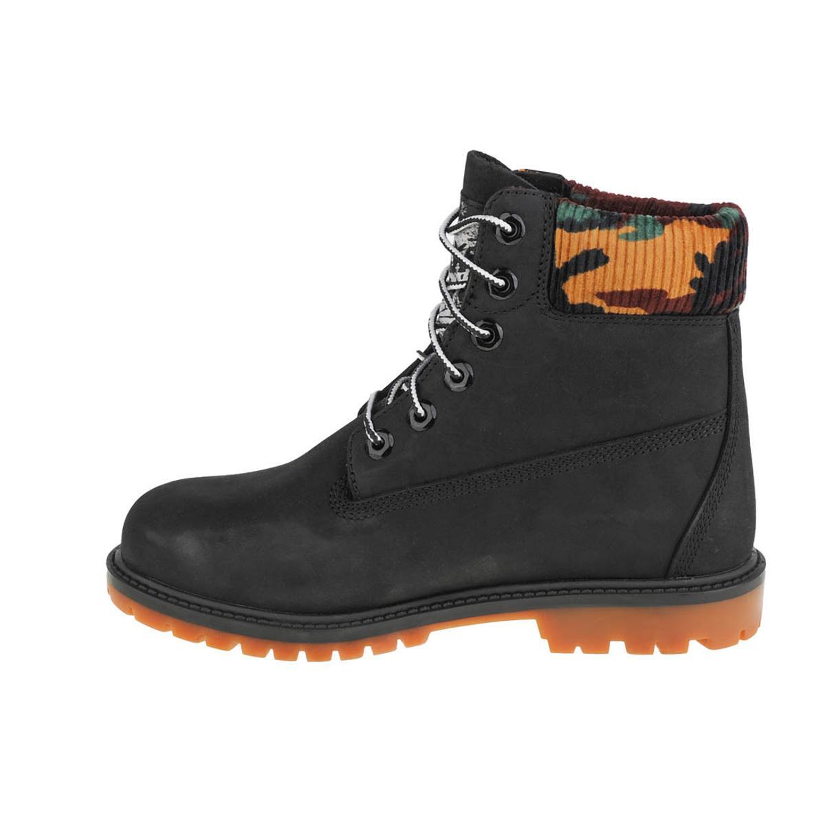 Stivali Timberland Heritage 6 W impermeabili neri 2/4