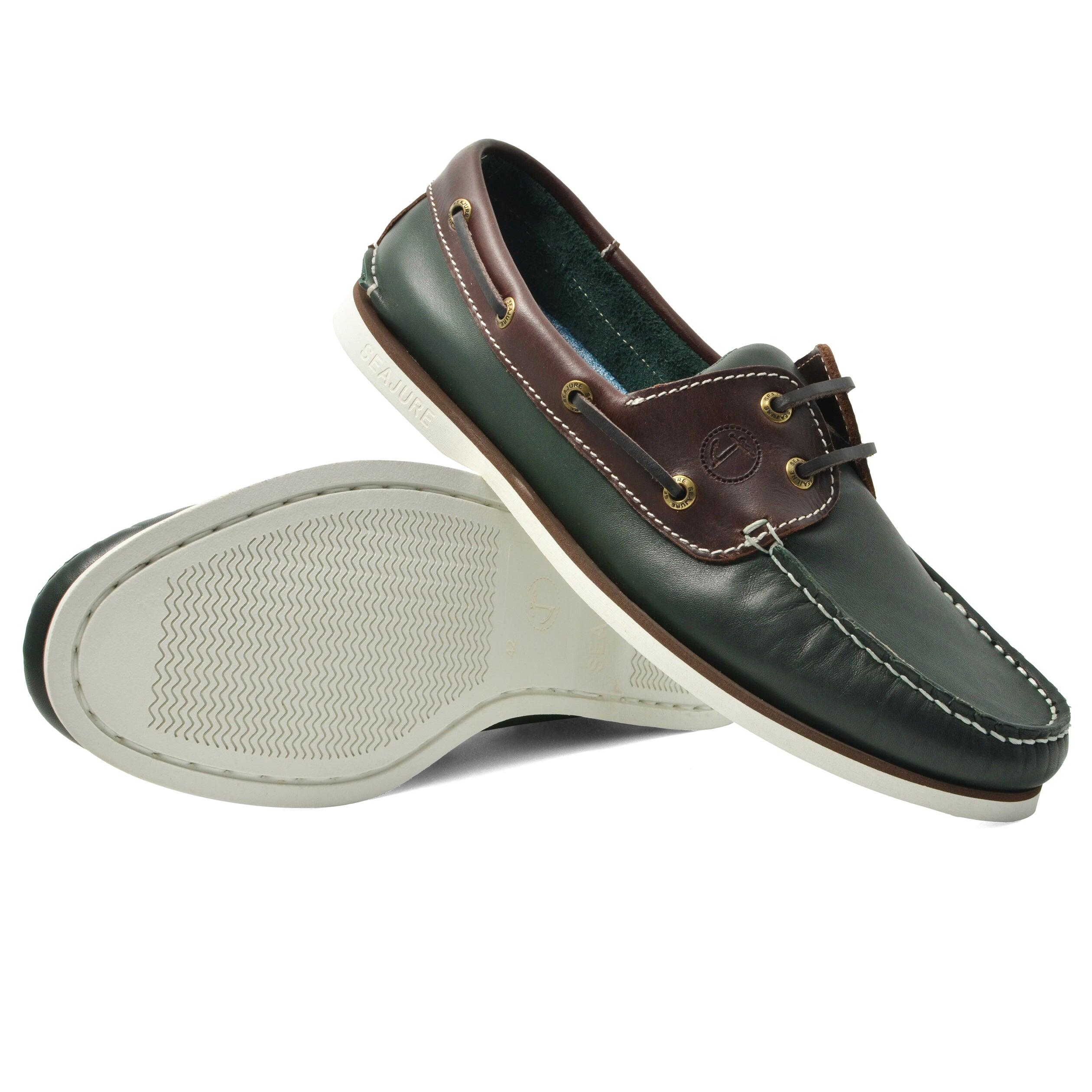 Bootschoenen Guayedra Heren Groen en Bruin Leer 2/5