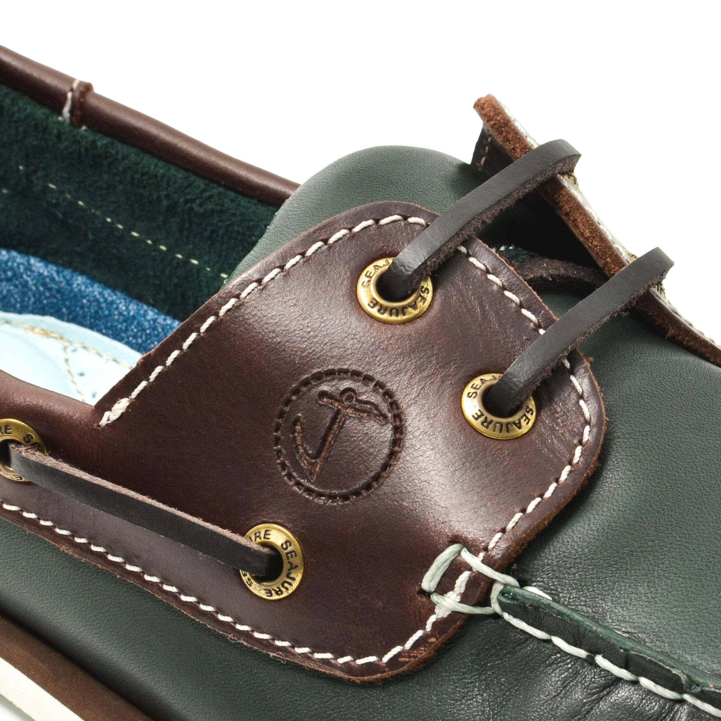 Bootschoenen Guayedra Heren Groen en Bruin Leer 5/5