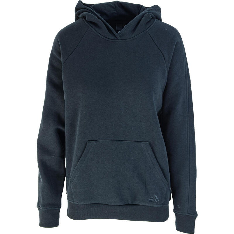 Pulóver adidas ALL SZN Fleece Boyfriend Hoodie, Fekete, Nők