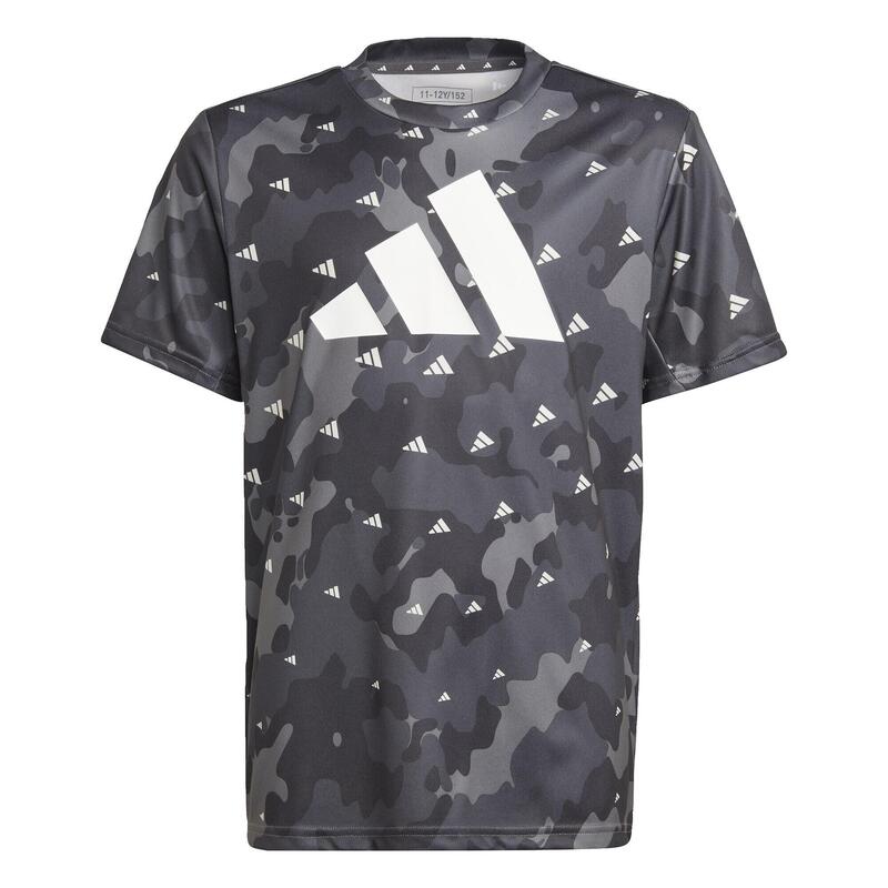 Train Essentials Seasonal AEROREADY Allover Print Regular-Fit T-Shirt