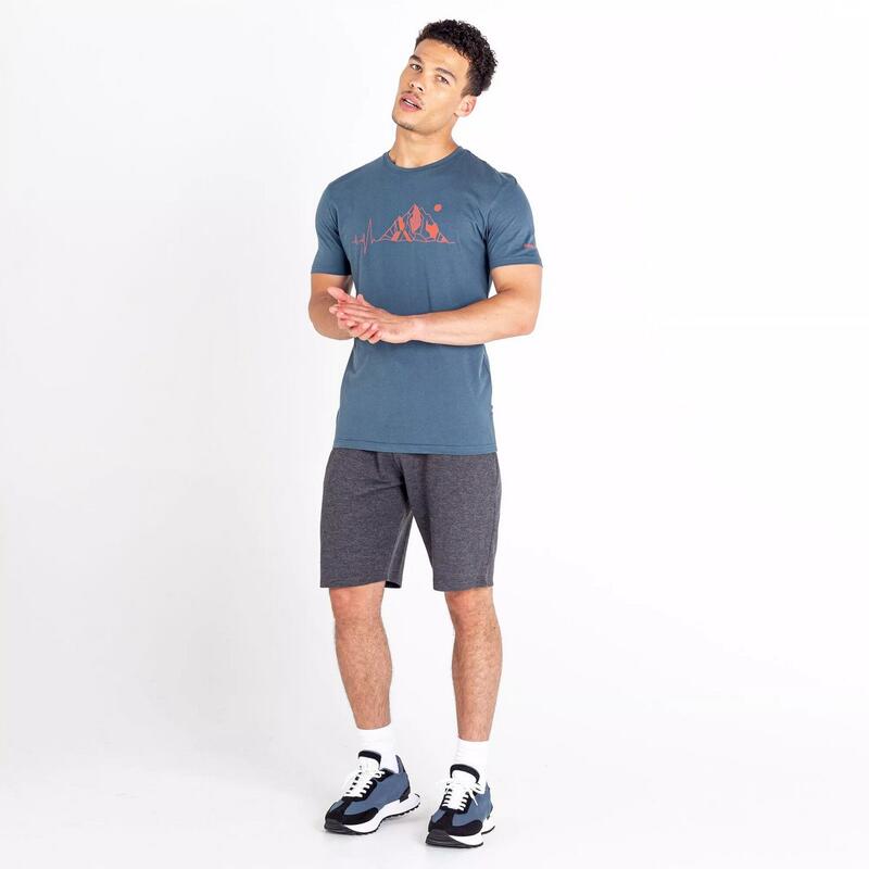 Camiseta Integral II Látido del Corazón para Hombre Gris Orión