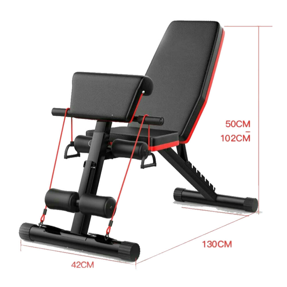 Banco  Musculación Multifuncional Fitness 6 Posiciones Carga Máxima 150 kg 3/6