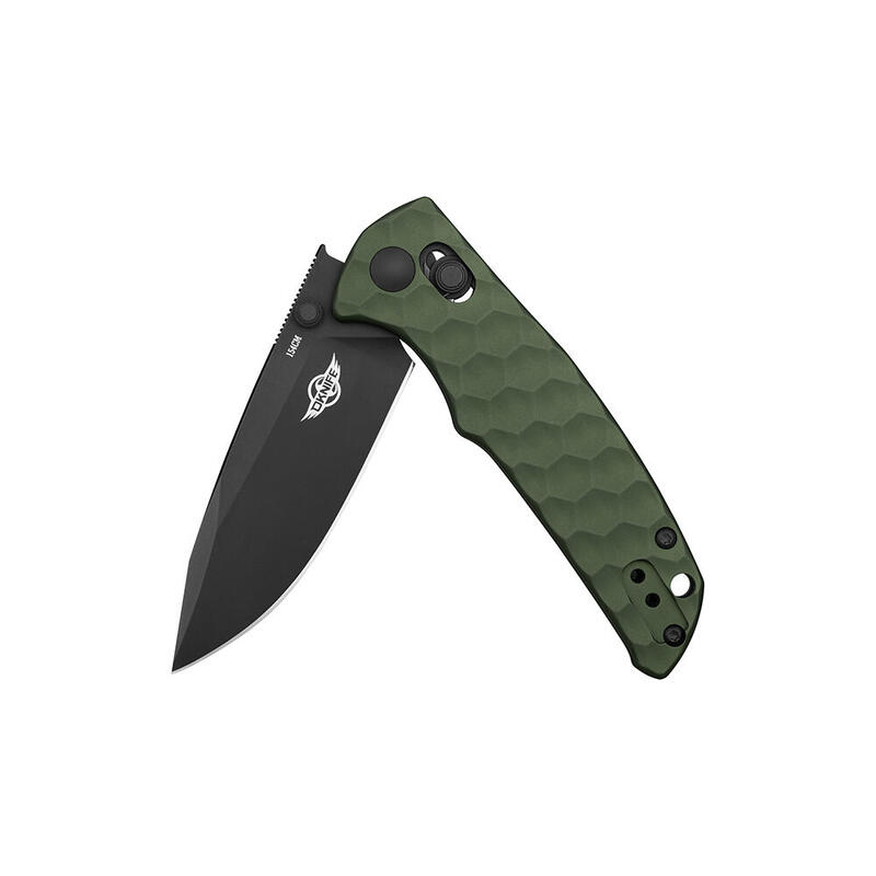 Navaja De Bolsillo EDC, Olight Oknife Rubato 3, OD Green, Acero 154CM, Clip