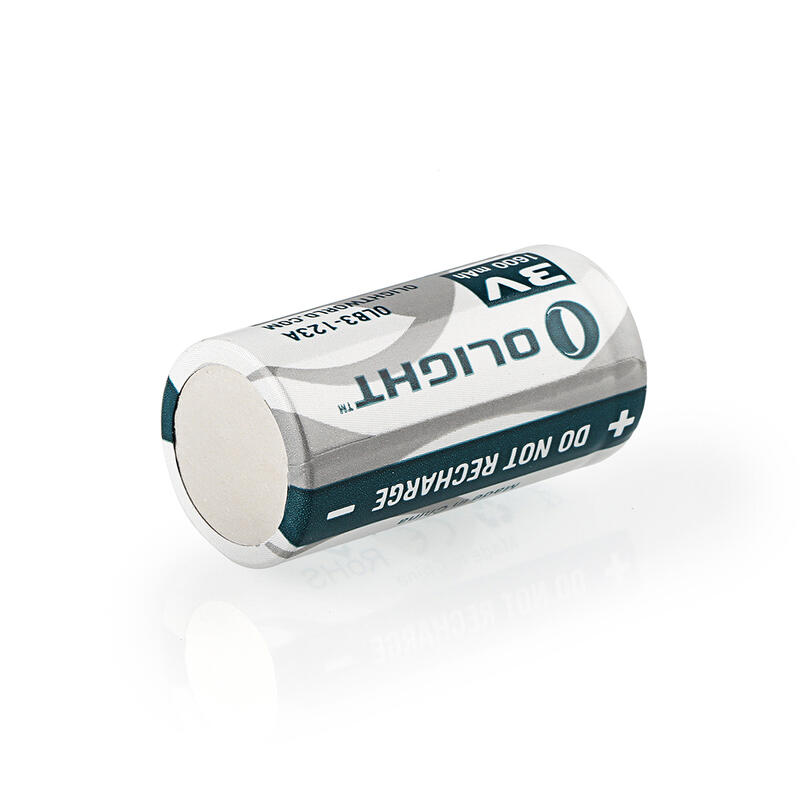 Pack De 4 Pilas No Recargables, Olight CR123A, 3V, 1600 mAh