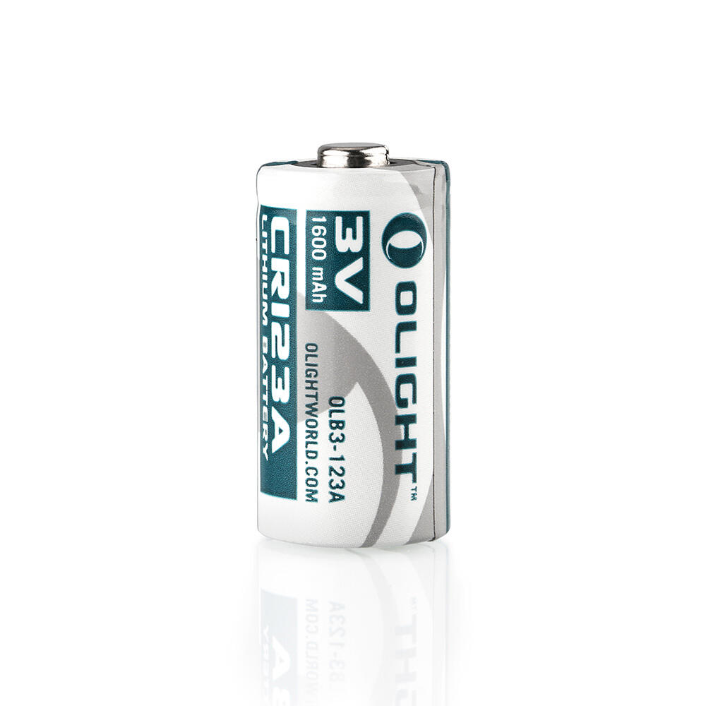 Pack De 4 Pilas No Recargables, Olight CR123A, 3V, 1600 mAh 3/4