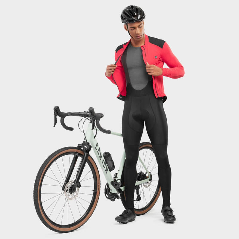 Cuissard vélo long homme Cyclisme SRX Pro Supreme Noir