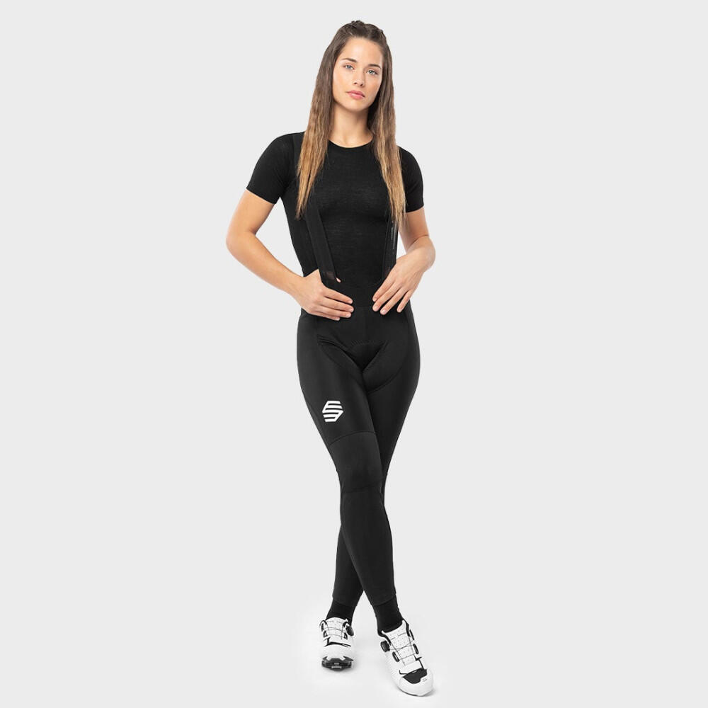 Pantaloncini da ciclismo da donna BX Trento Black