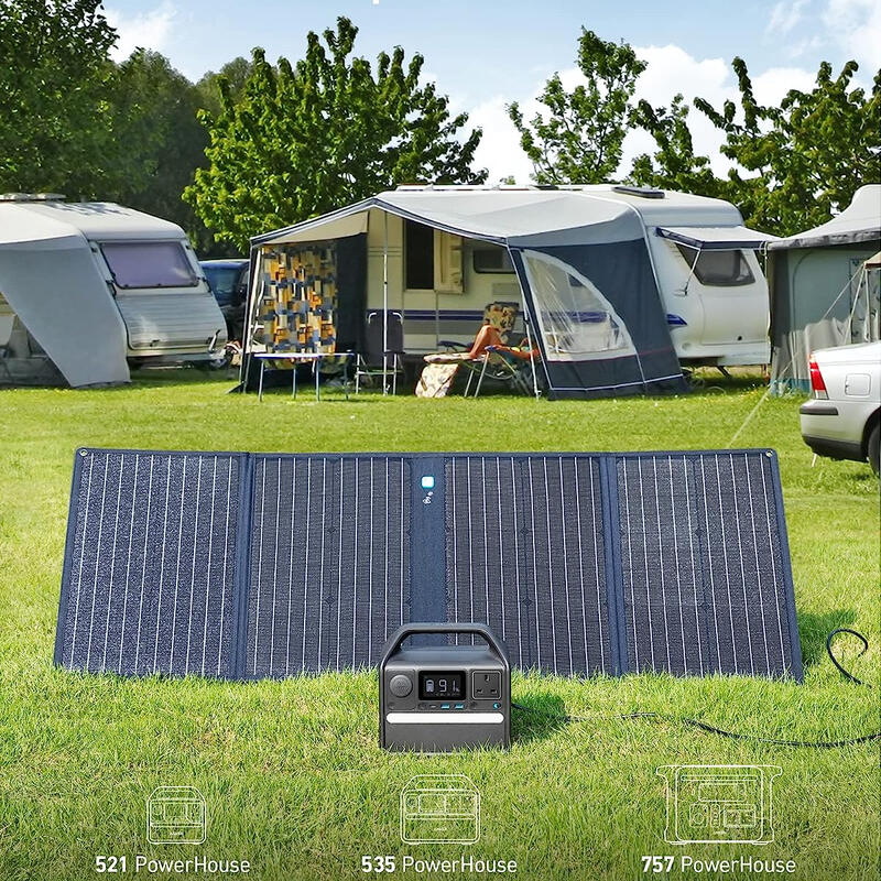 Panel solar portátil ANKER 531, 200W, 3 modos ajustables, IP67, 23