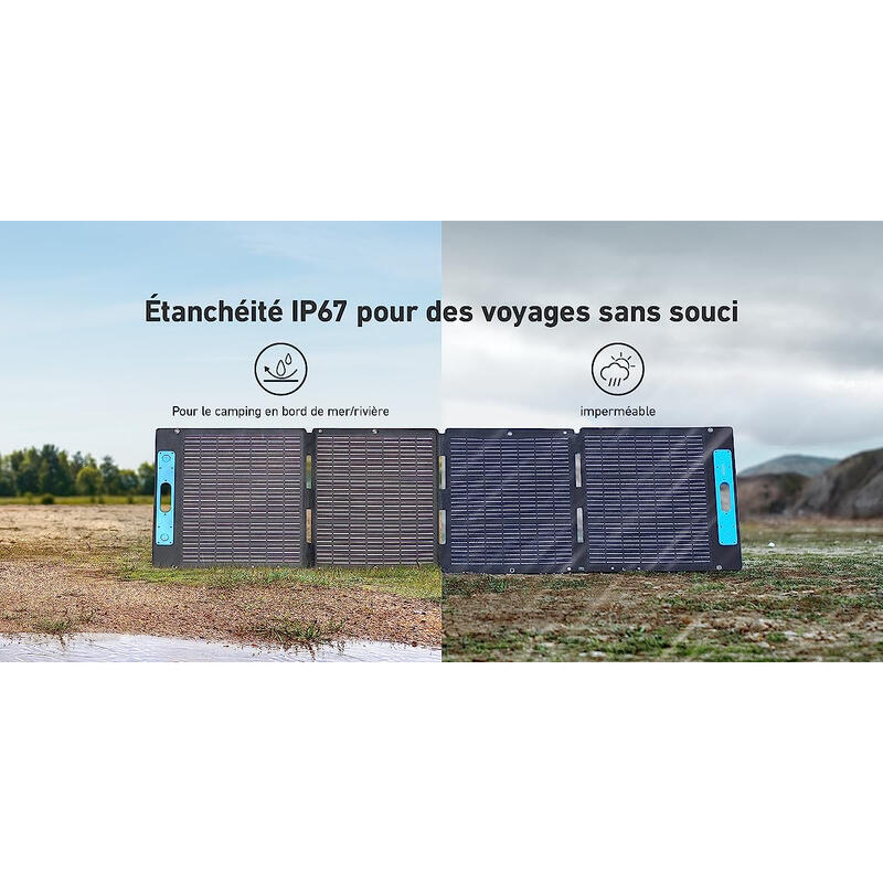 Kit Generador Solar Portátil ANKER 767 2048Wh +2 paneles solares 200W