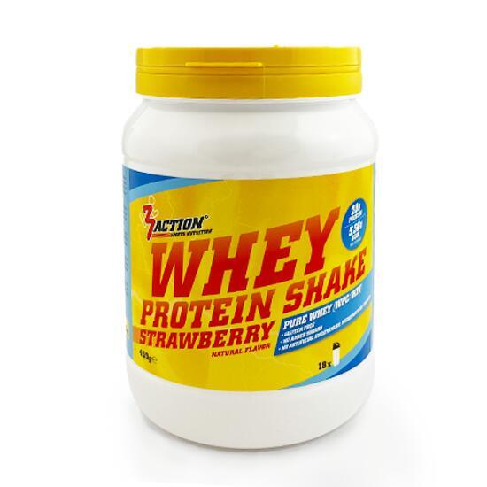 WHEY PROTEIN SHAKE AARDBEI 450G