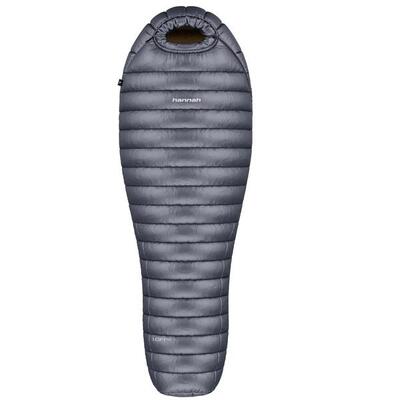 Sacco a pelo mummia Loft 400 Ebony 195L leggero piumino -17°C - Grigio - adulti