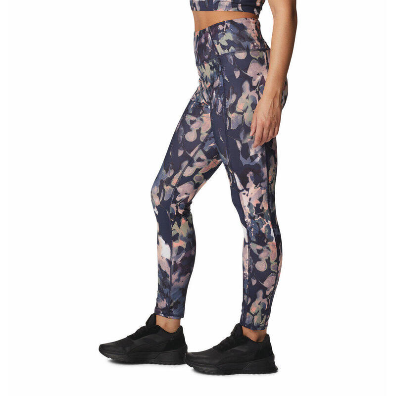 Pantaloni de sport Boundless Trek Legging - albastru femei