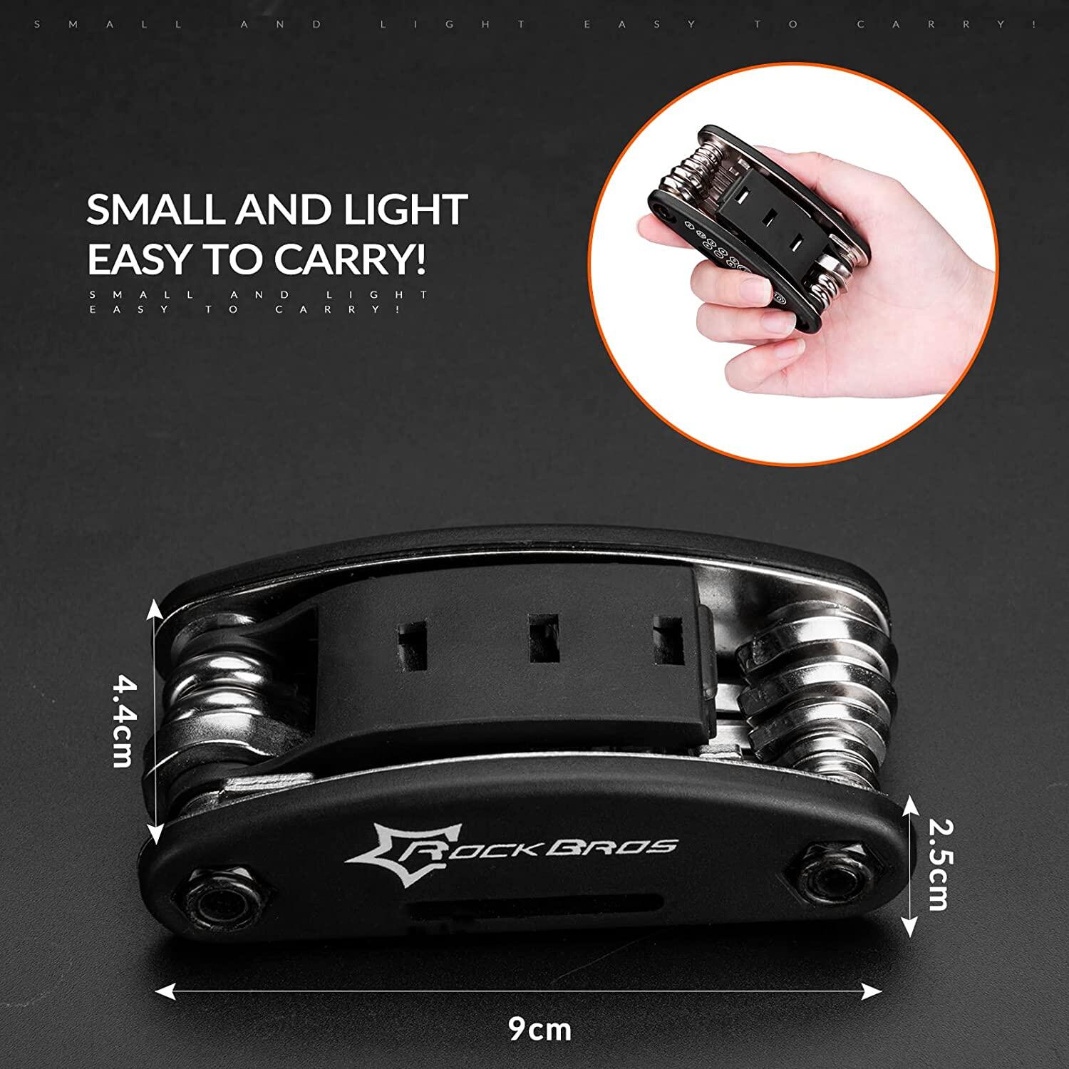 Outil Multifonctions Velo Multitool 16 en 1 Noir 6/6