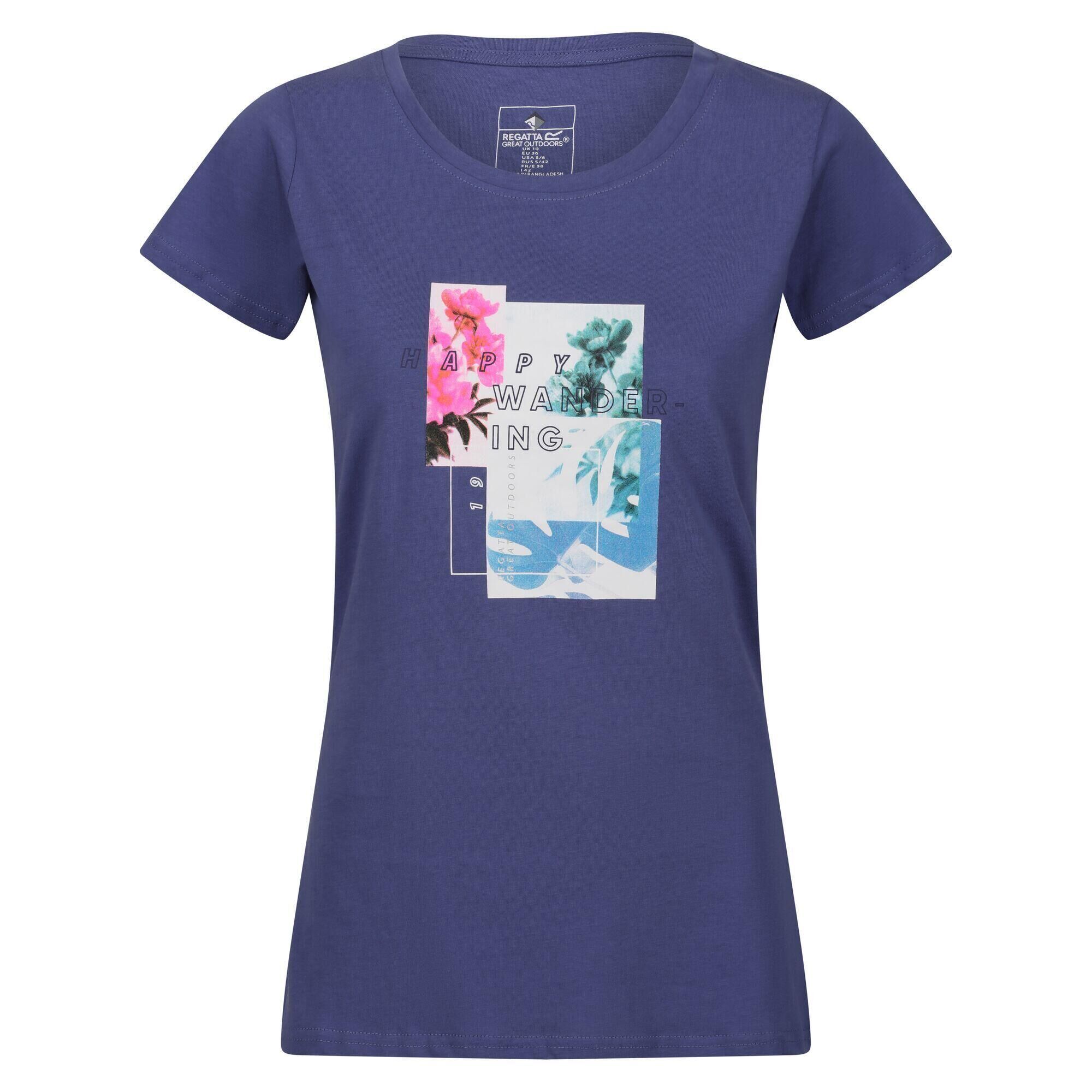 REGATTA Breezed III Women's Walking Short Sleeve T-Shirt