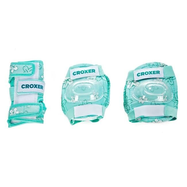 Set Protectie Croxer Fibre, Turcoaz, Unisex