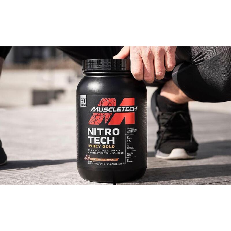 Nitro Tech Whey Gold - 2,27 Kg Cookies & Cream de Muscletech