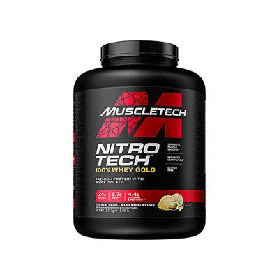 Muscletech Nitro Tech 100% Whey Gold (2lbs) Salted Caramel - Proteínas