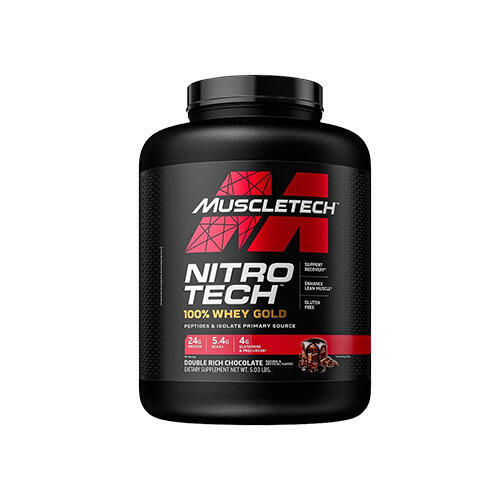 NitroTech 100% Whey Gold - 2,27 kg Duplo Chocolate da Muscletech Promoção                      3 cores disponíveis
 62,90€ 69,99€ -10%    * 16/05/2025 até rutura de stock  Preço por quantidade 27,35€kg MUSCLETECH NitroTech 100% Whey Gold - 2,27 kg Duplo Chocolate da MuscletechVendido e expedido por: Masmusculo  (2)  