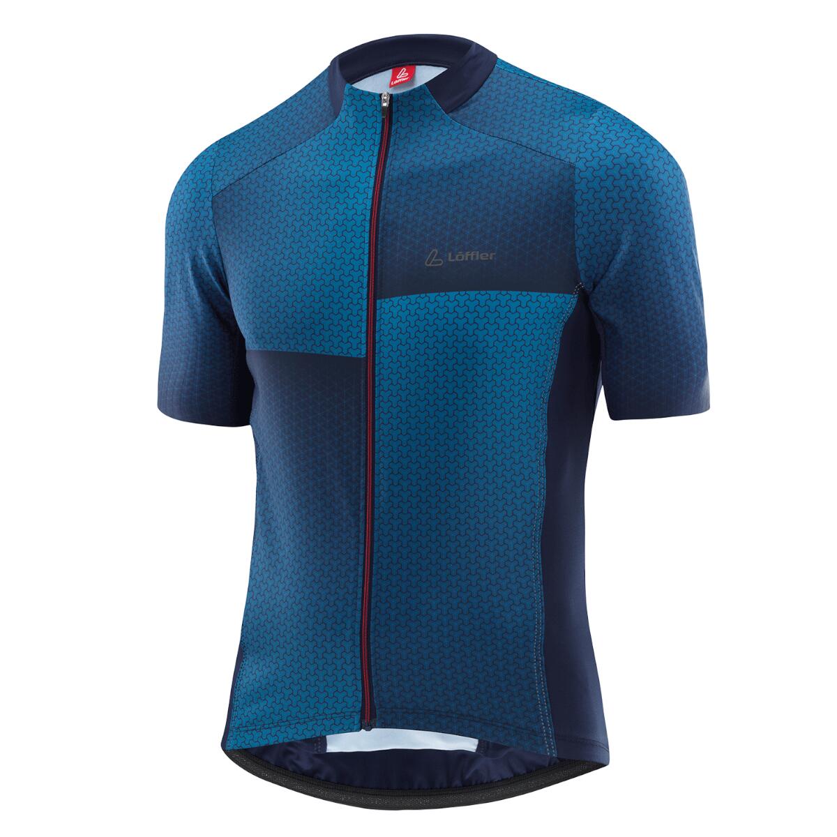 Maillot cyclisme manches courtes M Bike Jersey FZ Flux HotBond® RF - Bleu 1/4