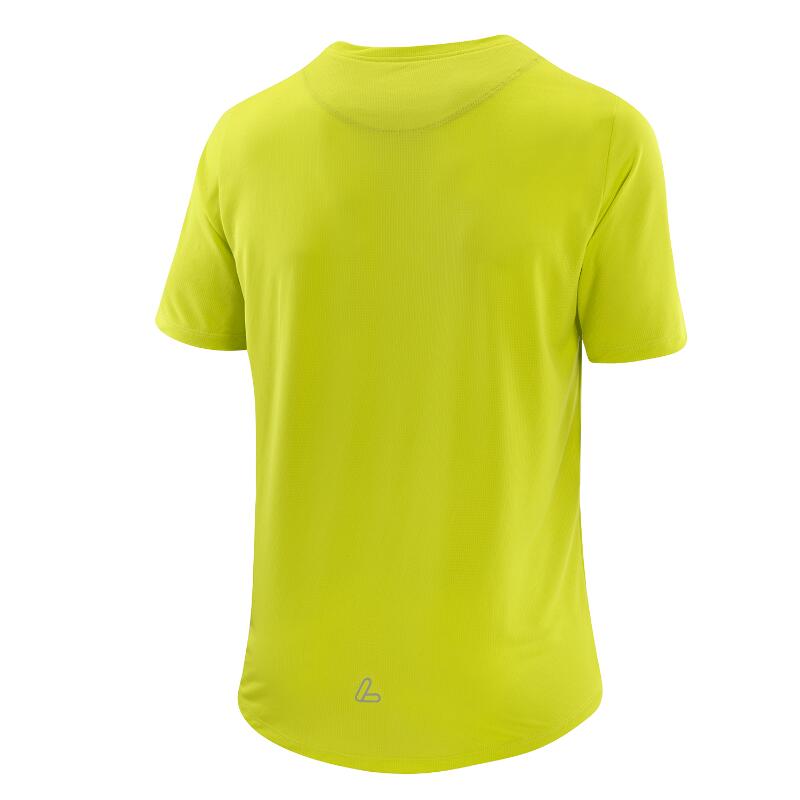 Maillot cyclisme manches courtes M MTB Shirt Flux Lemon - Jaune