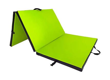 Materac gimnastyczny składany UNDERFIT 195 x 100 x 5 cm miękki biały