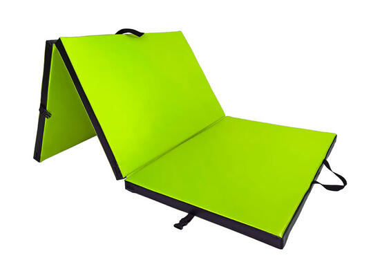 Materac gimnastyczny składany UNDERFIT 195 x 100 x 5 cm miękki biały