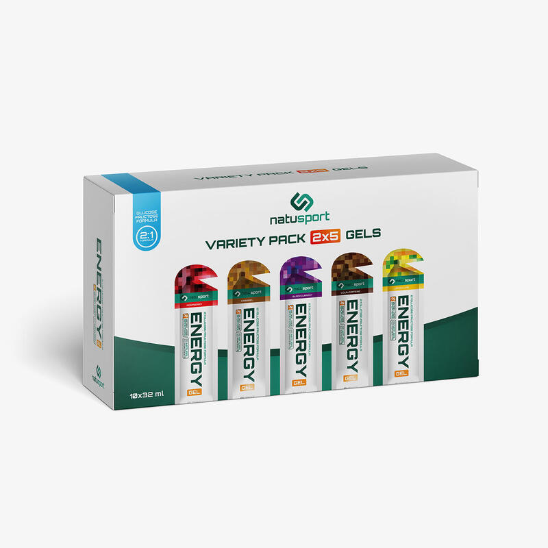 Natusport Variety Pack Gels - Combinatieverpakking gels (10 stuks)