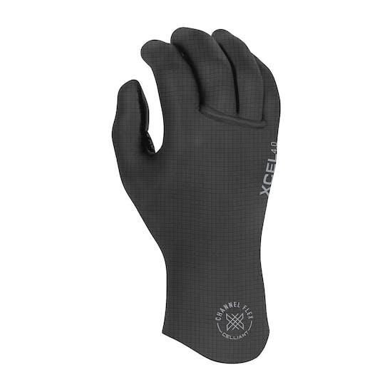 Xcel 4mm Comp X 5-Finger Wetsuit Gloves 3/4