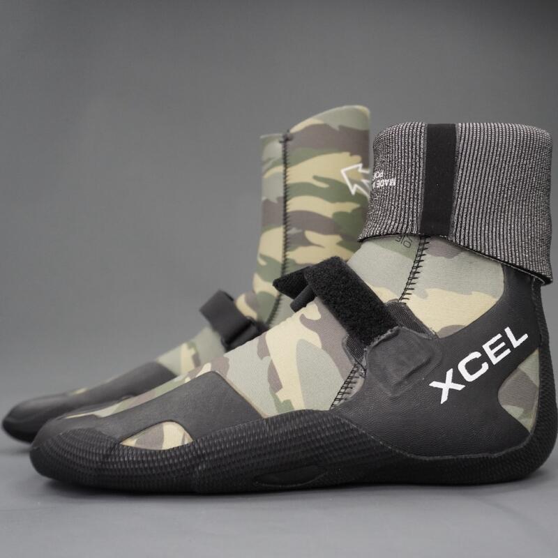 Xcel 5mm Infiniti Round Toe Wetsuit Boots 3/6