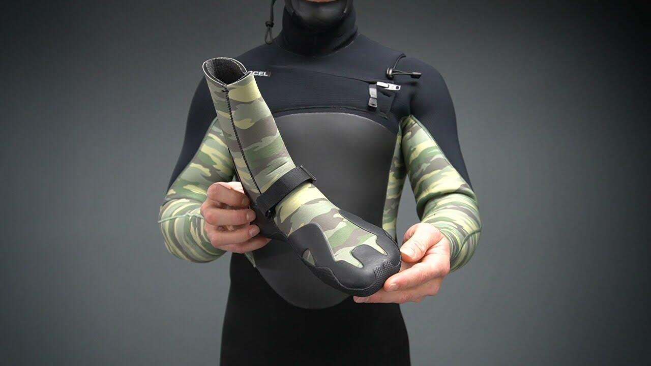 Xcel 5mm Infiniti Round Toe Wetsuit Boots 4/6