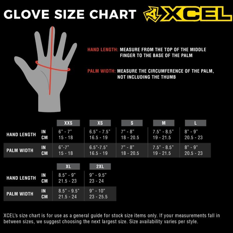 Xcel 5mm Infiniti 5-Finger Wetsuit Gloves 2/5
