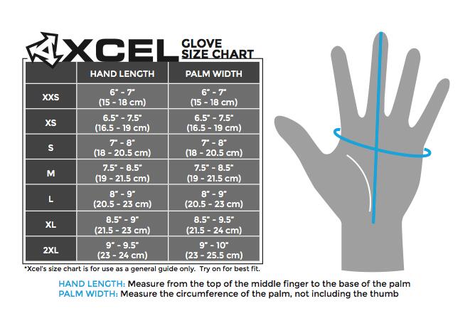 Xcel 1.5mm Infiniti 5-Finger Wetsuit Gloves 2/4