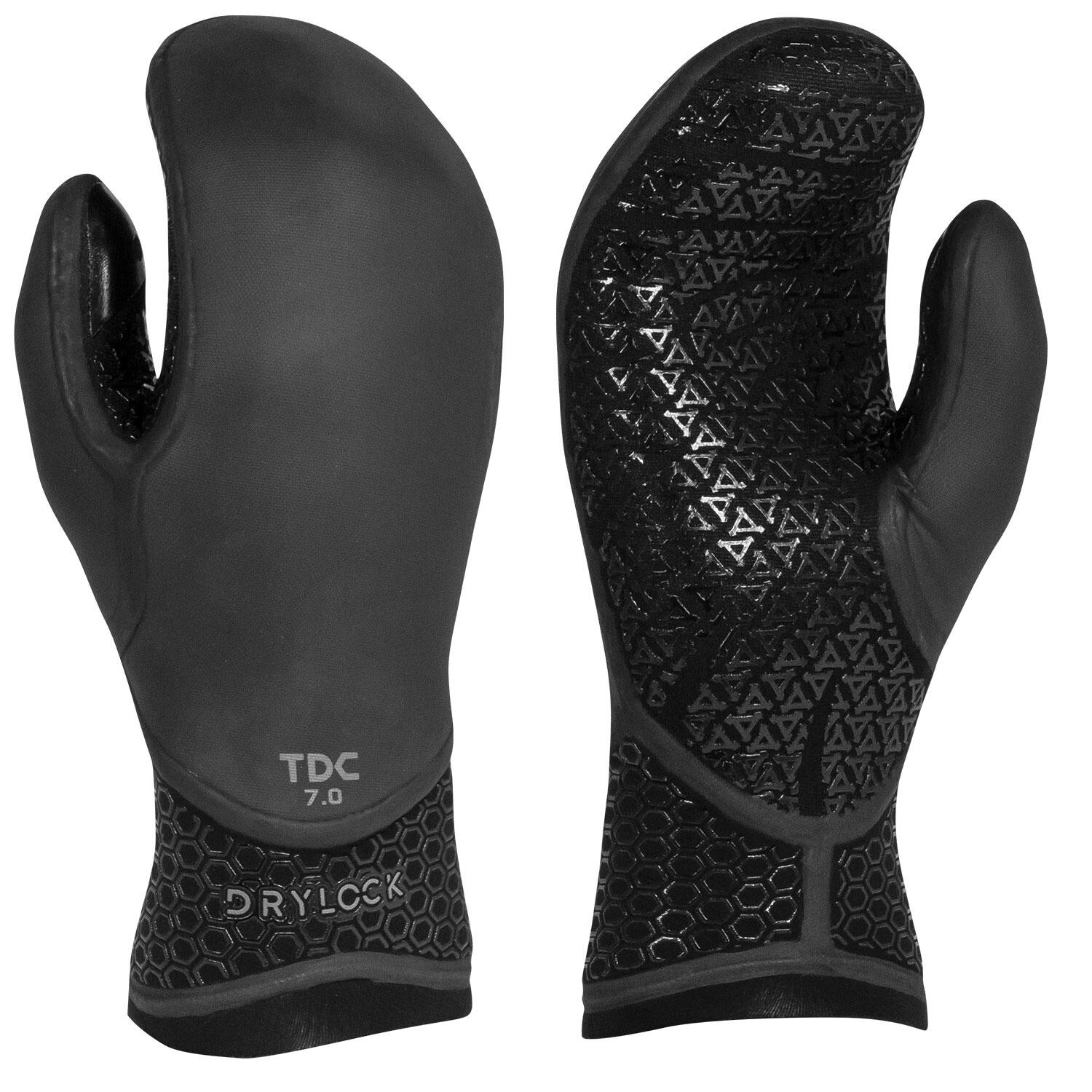 Xcel 7mm Drylock Mitten Wetsuit Gloves 1/7