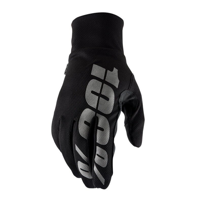 Guantes Hydromatic Waterproof negros ciclismo Negro 100% Cycling