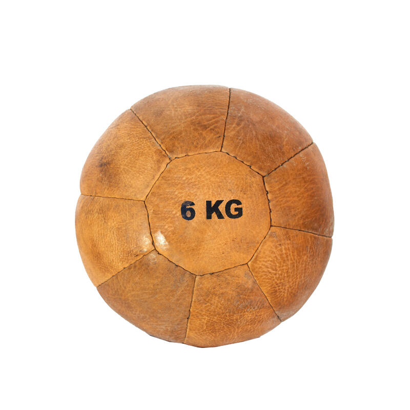 BOLA MEDICINAL COURO NATURAL (6kg)