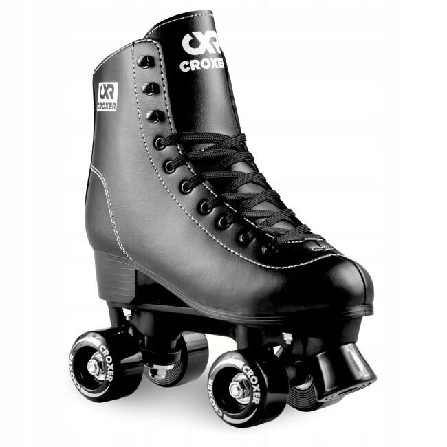 Klassieke Retro Schaatsen Carmen Zwart 2/5