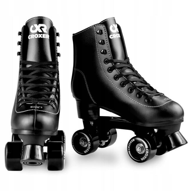 CROXER Klassieke Retro Schaatsen Carmen Zwart