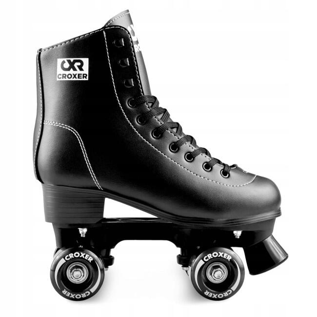 Klassieke Retro Schaatsen Carmen Zwart 3/5