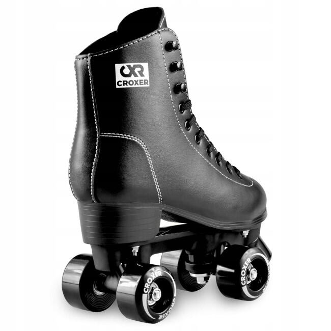 Klassieke Retro Schaatsen Carmen Zwart 4/5