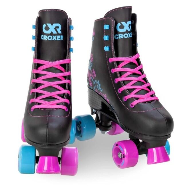 Patins classiques rétro réglables Tonia Noir 2/6