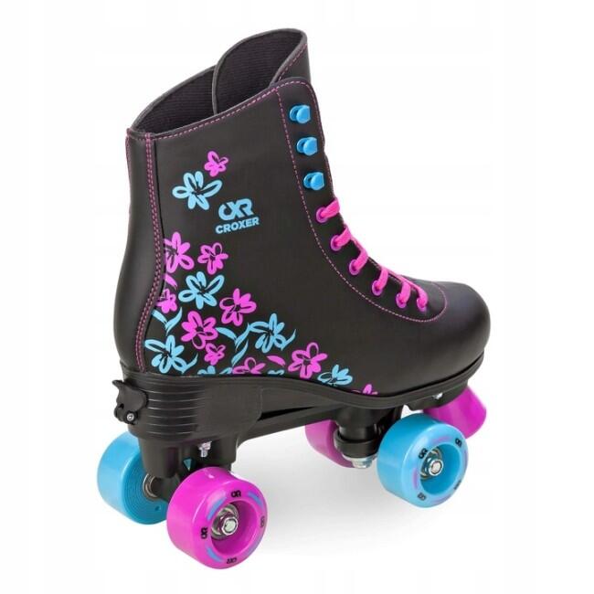 Patins classiques rétro réglables Tonia Noir 4/6