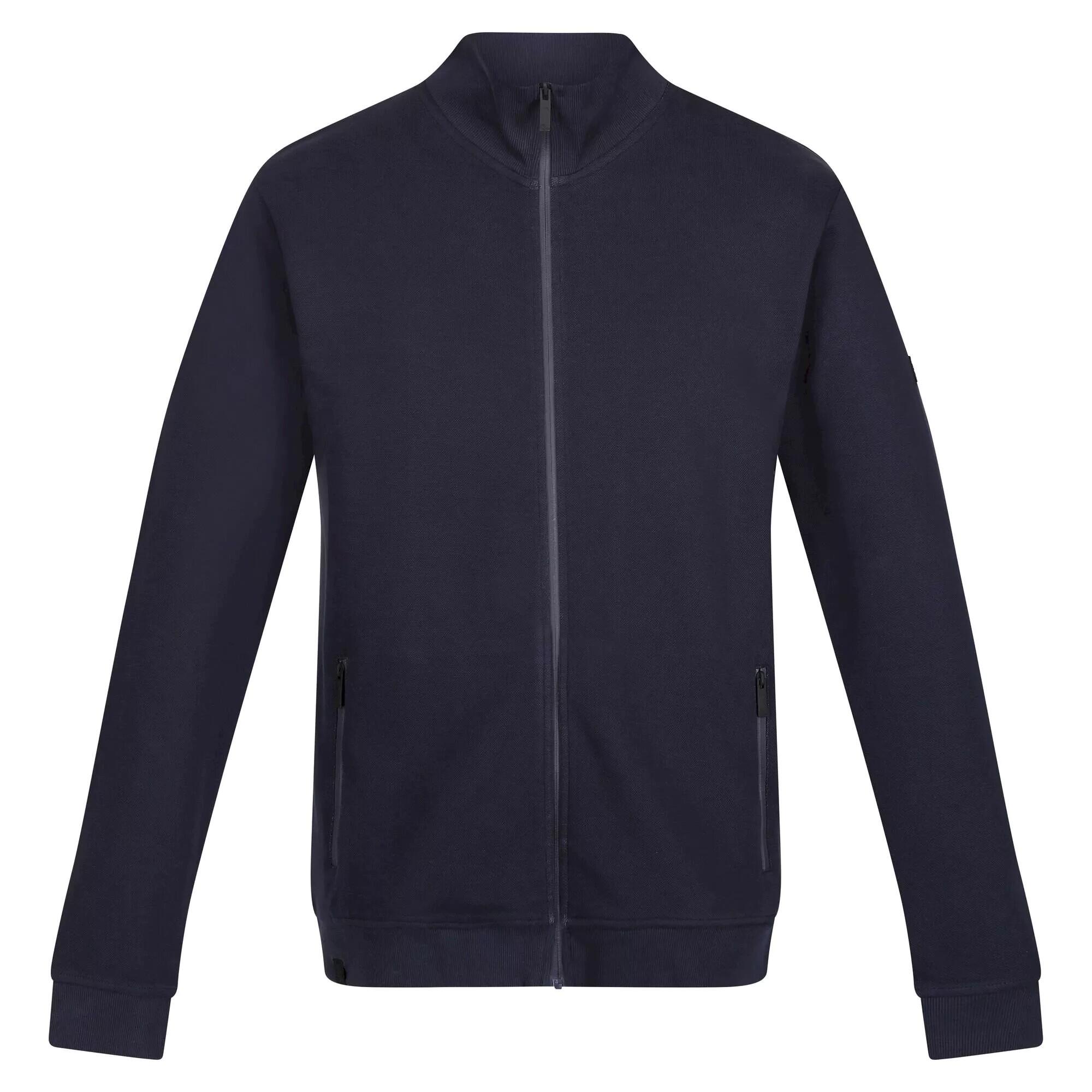 REGATTA Mens Felton Sustainable Full Zip Fleece Jacket (Navy)