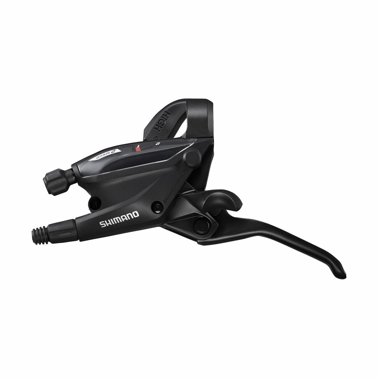 SHIMANO Leva di comando del deragliatore e del freno (per manubri piatti, freno a disco
