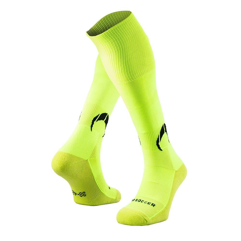 Ho Soccer - Chaussettes De Football Pour Gardien De But Adulte Pro Keeper Couleur Limes - Chaussettes - Blanc|vert - 39/42 - Decathlon