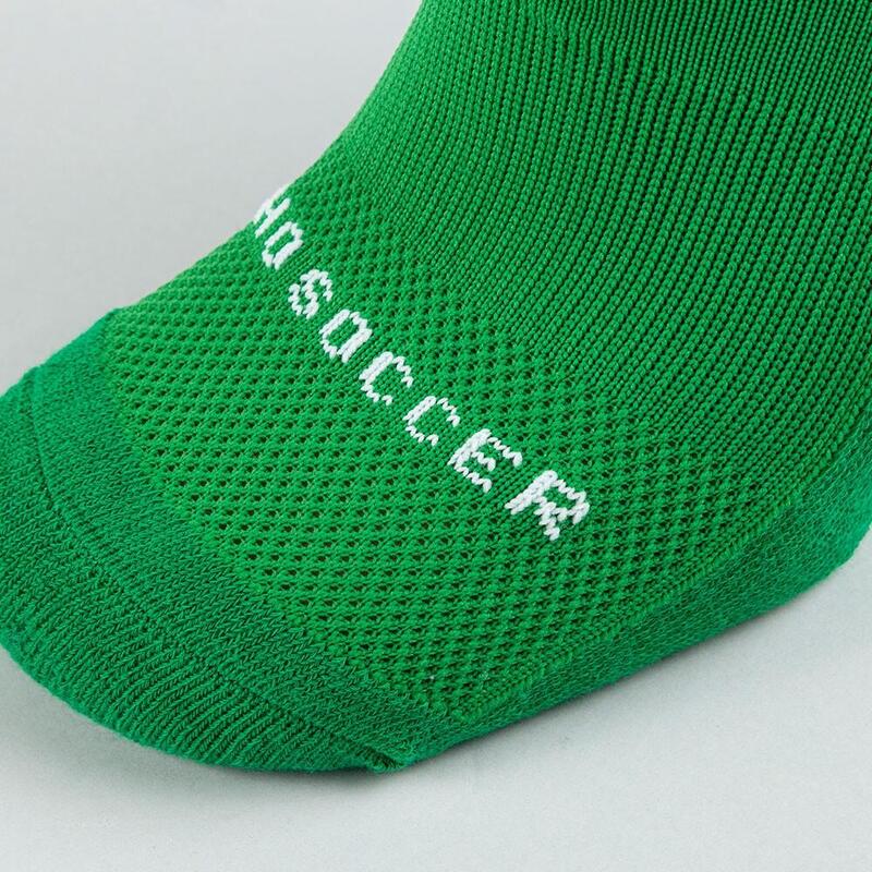 Fußballsocken für erwachsene Pro Keeper, grün.